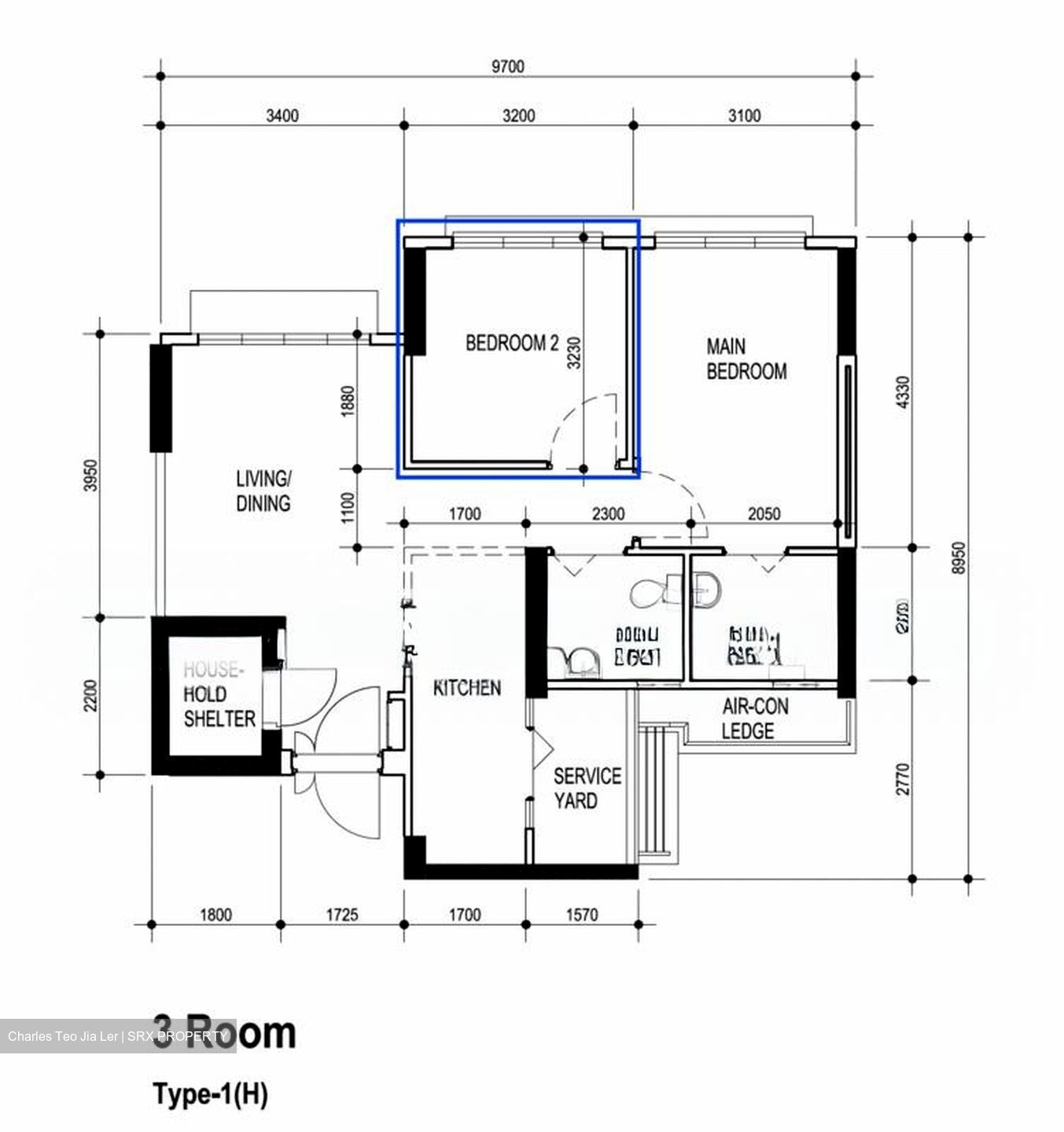 Blk 102B Eastcreek @ Canberra (Sembawang), HDB 3 Rooms #605813671